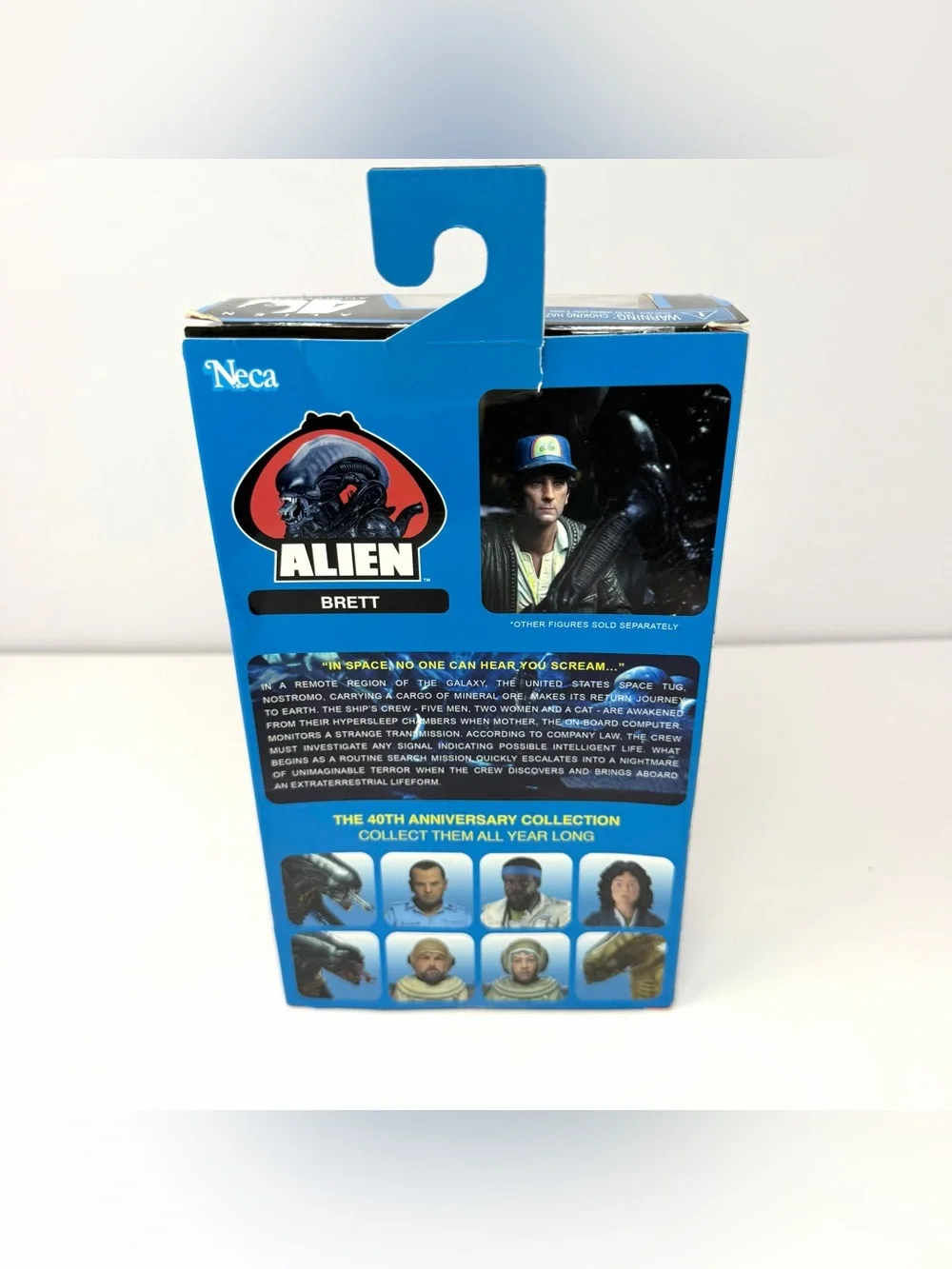Samuel Brett Alien 40th Anniversary Action Figure NECA Harry Dean Stanton NEW